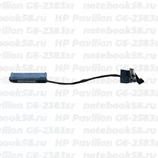 Шлейф жесткого диска для ноутбука HP Pavilion G6-2383sr (6+7pin)