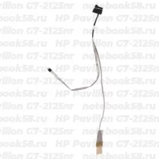 Шлейф матрицы для ноутбука HP Pavilion G7-2125nr (40pin LVDS, LED)