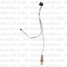 Шлейф матрицы для ноутбука HP Pavilion G7-2191 (40pin LVDS, LED)