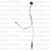 Шлейф матрицы для ноутбука HP Pavilion G7-2202er (40pin LVDS, LED)