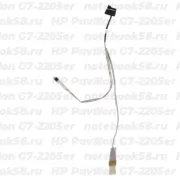 Шлейф матрицы для ноутбука HP Pavilion G7-2205er (40pin LVDS, LED)