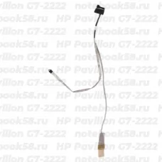 Шлейф матрицы для ноутбука HP Pavilion G7-2222 (40pin LVDS, LED)