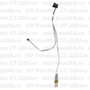 Шлейф матрицы для ноутбука HP Pavilion G7-2254er (40pin LVDS, LED)