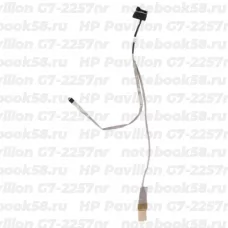 Шлейф матрицы для ноутбука HP Pavilion G7-2257nr (40pin LVDS, LED)