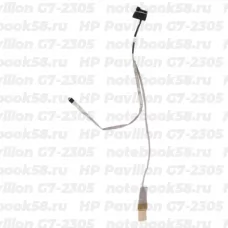 Шлейф матрицы для ноутбука HP Pavilion G7-2305 (40pin LVDS, LED)