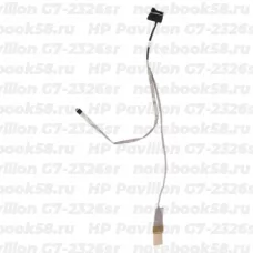 Шлейф матрицы для ноутбука HP Pavilion G7-2326sr (40pin LVDS, LED)