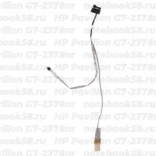 Шлейф матрицы для ноутбука HP Pavilion G7-2378nr (40pin LVDS, LED)