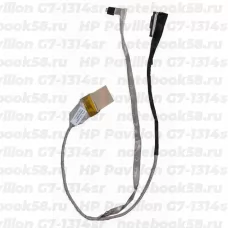 Шлейф матрицы для ноутбука HP Pavilion G7-1314sr (40pin LVDS, LED)