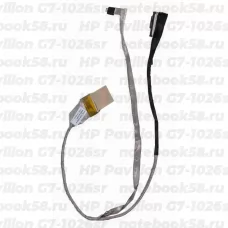 Шлейф матрицы для ноутбука HP Pavilion G7-1026sr (40pin LVDS, LED)